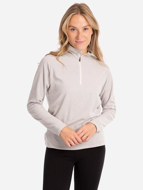 Giacca In Pile Donna Trespass - Tecnologia Airtrap, Leggera E Calda, Mezza Zip, Disponibile In Più Colori