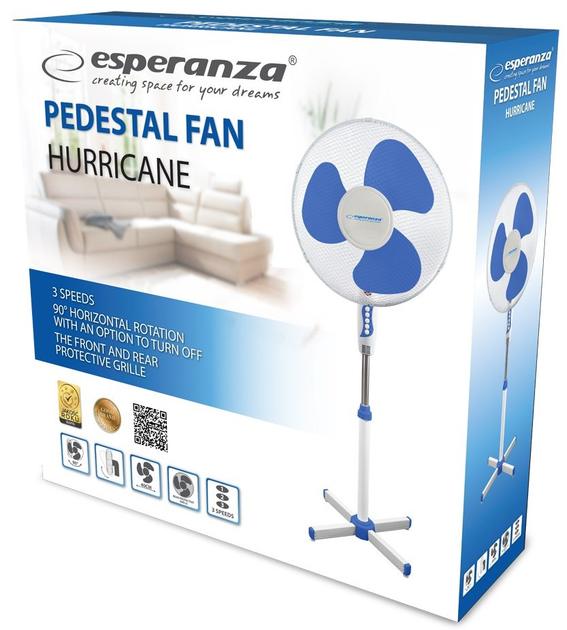 Вентилятор Esperanza EHF001WB - зображення 2
