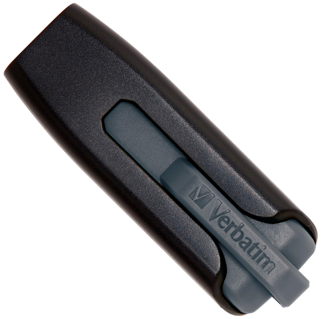 Pendrive Verbatim V3 256 GB USB 3.0 Czarny (49168) - obraz 1