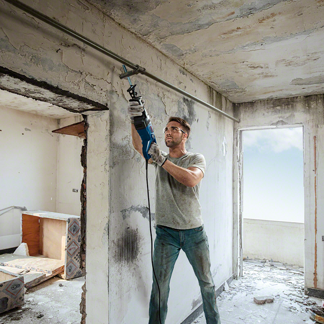 Шабельна пила Bosch Professional GSA 120, 1200 Вт, регул.швидкості + полотно Heavy for Metal (06016B1020) - зображення 11
