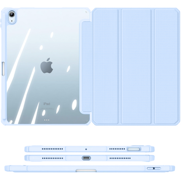 Чехол книжка, обложка Dux Ducis Toby Series Case With Pencil Holder for iPad Air 4/5 10.9, Blue - изображение 4