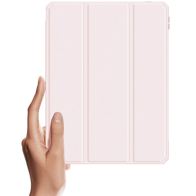 Чехол - книжка, обложка Dux Ducis Toby Series Case With Pencil Holder for iPad Pro 11 (2022-2018), Pink - изображение 4