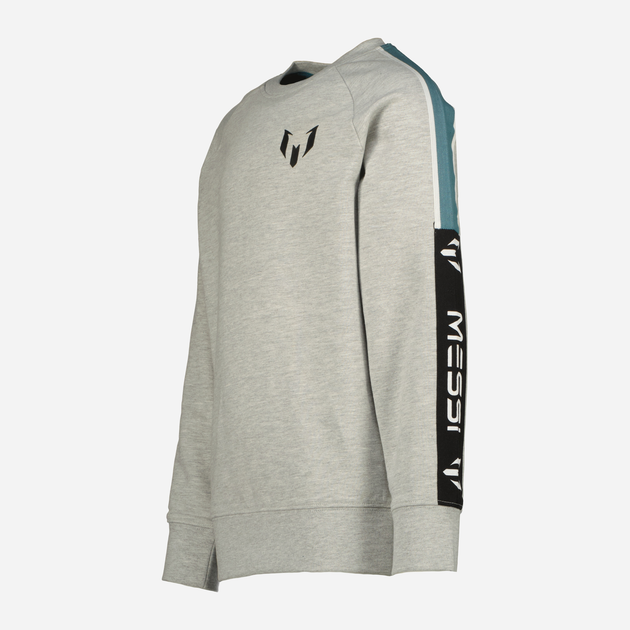 Bluza bez kaptura chłopięca Messi C107KBN34002 140 cm Szara (8720834049014) - obraz 3