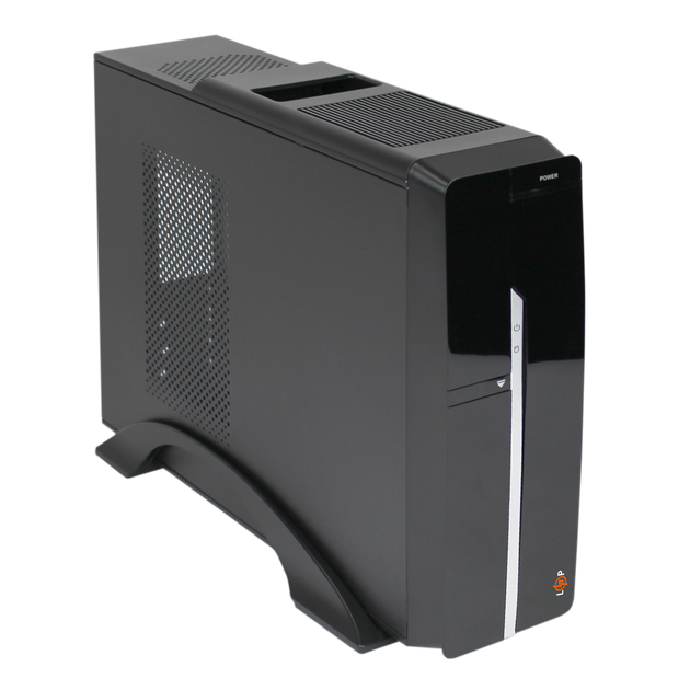 Корпус LP S608 BK 400W Slim 2xUSB 2.0 - изображение 2
