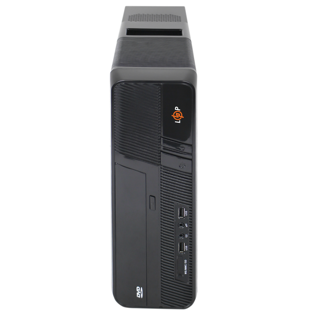 Корпус LP S605 BK 400W Slim 2xUSB 2.0 - изображение 4