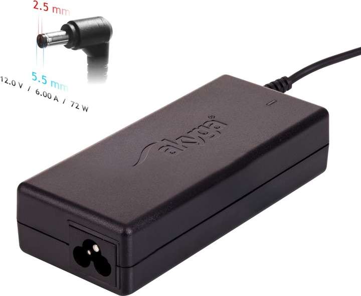 Блок живлення Akyga для ноутбука Acer 12V 6A 72W (5.5x2.5) (AK-ND-28) - зображення 3