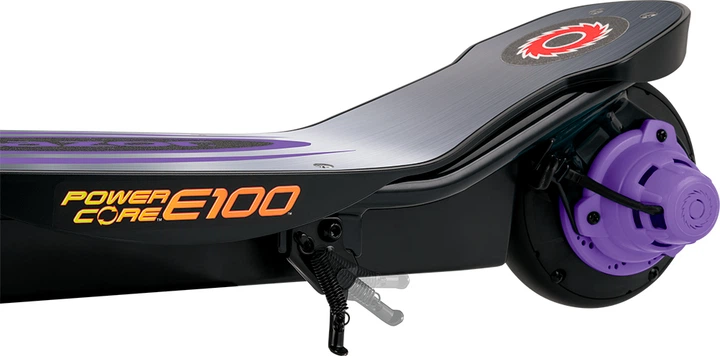 Hulajnoga elektryczna Razor Power Core E100 czarno-purpurowa (0845423020064) - obraz 8