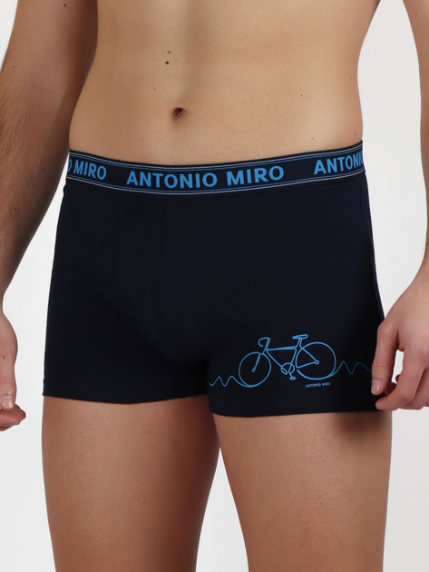 Zestaw majtek męskich typu bokserki Admas Antonio Miro 48376P S 2 szt Multikolorowy (8433623600654) - obraz 3