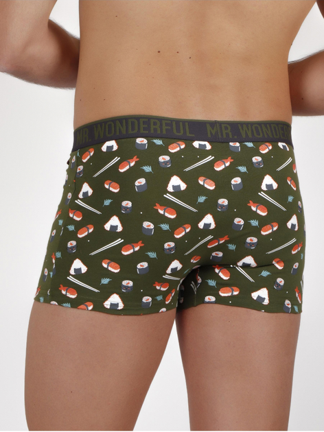 Zestaw majtek męskich typu bokserki Admas Mr Wonderful 48373P XL 2 szt Multikolorowy (8433623600449) - obraz 4