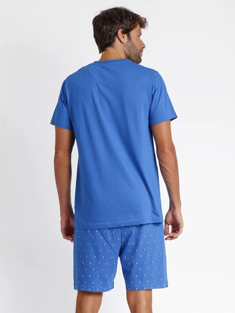 Піжама Admas Antonio Miro 60910 S Блакитна (8433623681271) - зображення 2