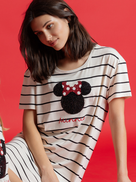 Koszula nocna damska Admas Disney 61106 M Biała (8433623648076) - obraz 5