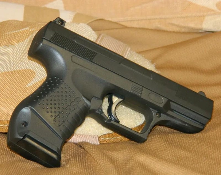 Дитячій пістолет Walther P99 Galaxy G19 метал чорний - зображення 2