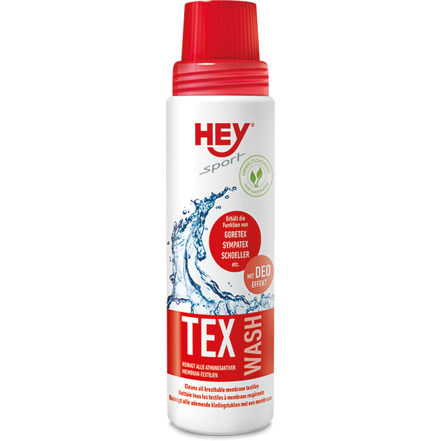 Средство для стирки мембран Hey-Sport TEX WASH 250 мл. - изображение 2