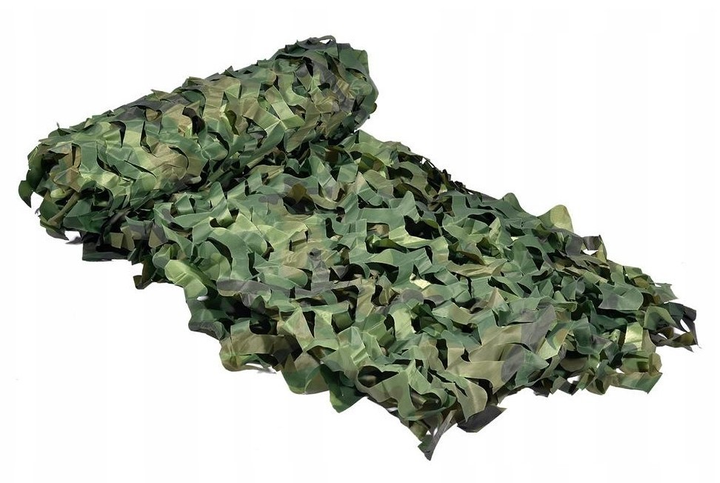 Маскувальна сітка зелена без нейлонової нитки 300 x 500 см - зображення 1