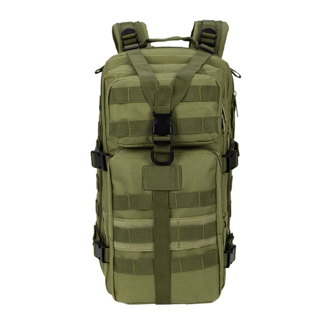 Рюкзак тактический AOKALI Outdoor A10 35L Green штурмовой военная сумка - изображение 2
