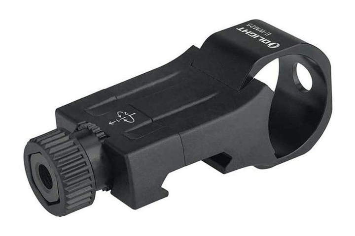 Кріплення для ліхтаря на зброю Olight E-WM25, під діаметр 24.4 - 27.4 мм, Picatinny / Weaver - зображення 2