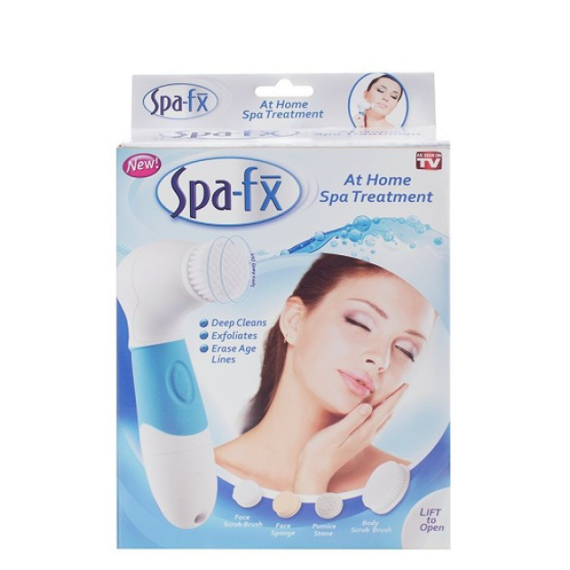 Набор для умывания Spa Fx 4 насадки массажер для глубокого очищения кожи портативный - изображение 6