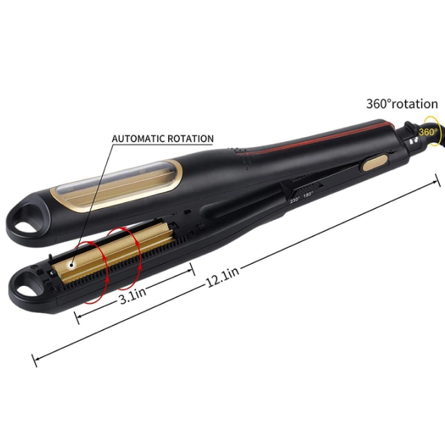 Плойка гофре с регулировкой температуры Automatic corn splint NS-978 утюжок автогофре - изображение 3