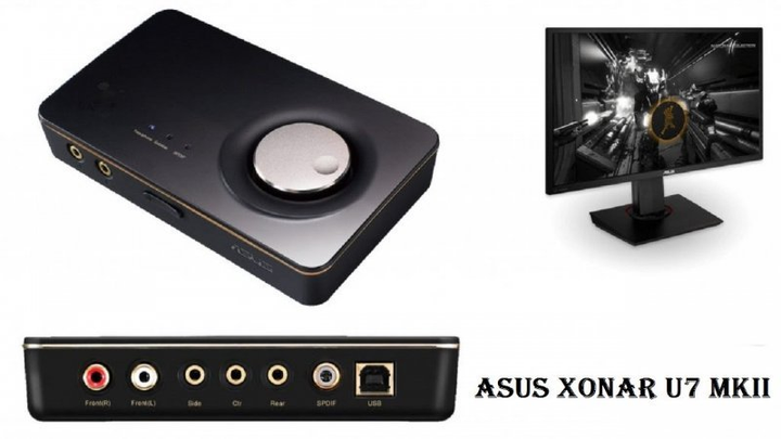 Звукова карта Asus Xonar U7 MKII (90YB00KB-M0UC00) - изображение 1