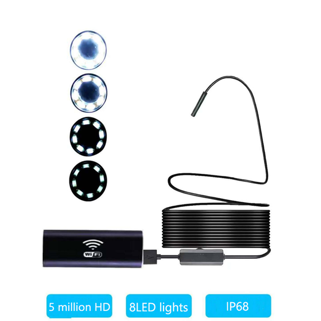 Эндоскоп ikacha BauTech WiFi 1м (1002-464-00) - изображение 5