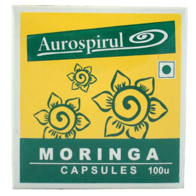 Moringa AUROSPIRUL Przeciwutleniacz 100 kapsułek (AU2596) - obraz 1