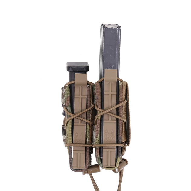 Подсумок под магазины Warrior Assault Systems Single Quick Mag With Pislot Pouch Multicam - изображение 2