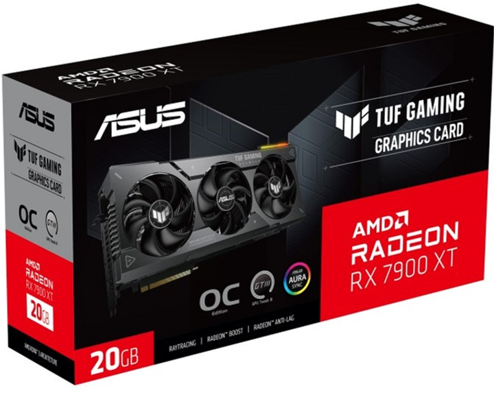 Відеокарта ASUS PCI-Ex Radeon RX 7900 XT 20GB GDDR6 (320bit) (2535/20000) (1 x HDMI, 3 x DisplayPort) (90YV0IV1-M0NA00) - зображення 15