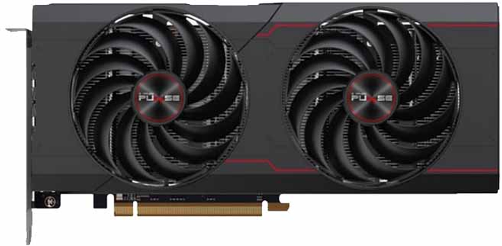 Sapphire PCI-Ex Radeon RX 6700 10GB GDDR6 (192bit) (2495/16000) (1 x HDMI, 3 x DisplayPort) (11321-02-20G) - зображення 1