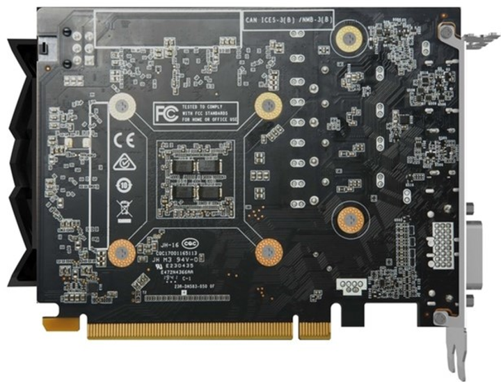 ZOTAC PCI-Ex GeForce GTX 1650 4GB GDDR6 (128bit) (1650/12000) (3 x HDMI, 1 x DisplayPort) (ZT-T16520J-10L) - зображення 2