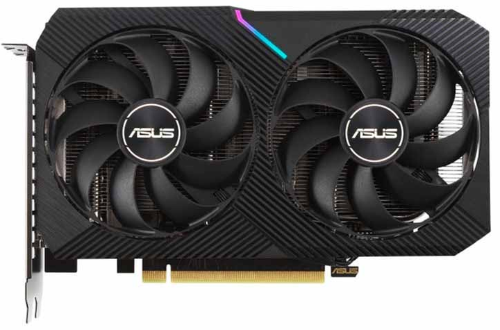 ASUS PCI-Ex GeForce RTX 3060 8GB GDDR6 (128bit) (1410/19000) (1 x HDMI, 3 x DisplayPort) (90YV0GB5-M0NA00) - зображення 1