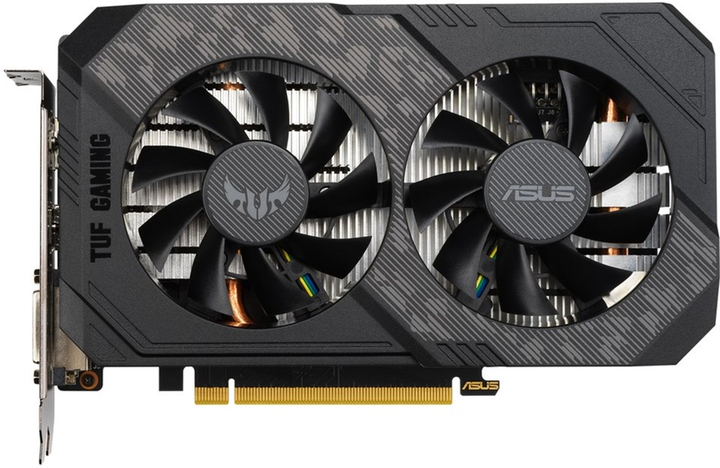 ASUS PCI-Ex GeForce GTX 1650 4GB GDDR6 (128bit) (1635/12000) (3 x HDMI, 1 x DisplayPort) (90YV0GX2-M0NA00) - obraz 1