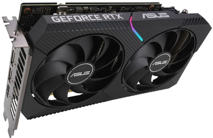 ASUS PCI-Ex GeForce RTX 3060 8GB GDDR6 (128bit) (1410/19000) (1 x HDMI, 3 x DisplayPort) (90YV0GB5-M0NA00) - зображення 7