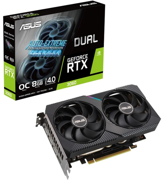 ASUS PCI-Ex GeForce RTX 3060 8GB GDDR6 (128bit) (1410/19000) (1 x HDMI, 3 x DisplayPort) (90YV0GB5-M0NA00) - зображення 16