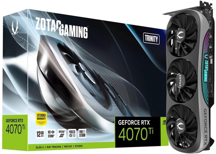 Karta graficzna ZOTAC PCI-Ex GeForce RTX 4070 Ti 12GB GDDR6X (192bit) (2610/21000) (1 x HDMI, 3 x DisplayPort) (ZT-D40710D-10P) - obraz 7