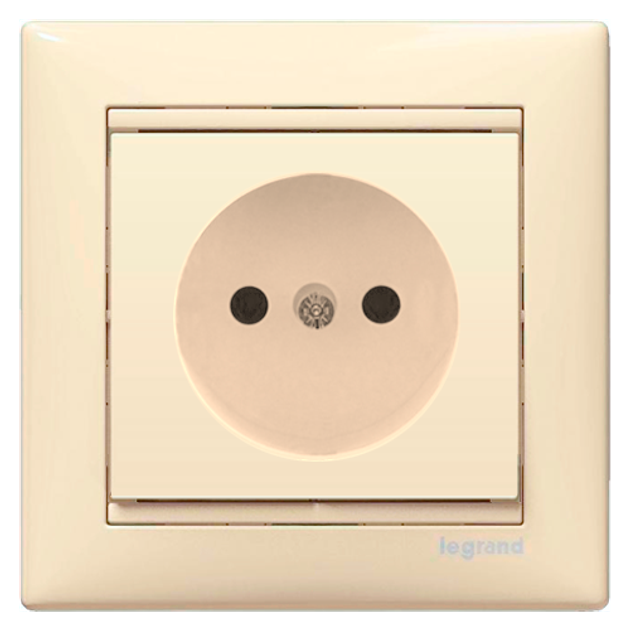 Розетка без заземления Legrand Valena 774316, цвет слоновая кость ...