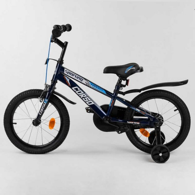 Велосипед 16 "дюймів 2-х колісний" CORSO "R-16515 (1) ручний гальмо ...