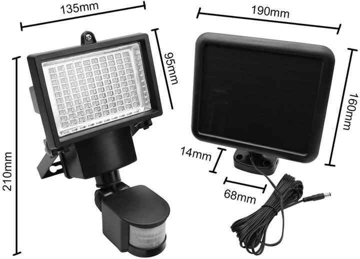 Naświetlacz LED Maclean MCE442 LED IP44 (5902211123422) - obraz 7