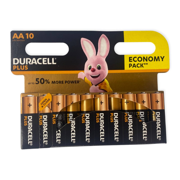Упаковка лужних батарейок "Duracell" PLUS AA 12 шт – фото, отзывы ...