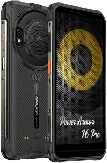 Ulefone Power Armor 16 Pro 4/64Gb Black ( Global ORIGINAL ) - Фото 4 Ulefone Power Armor 16 Pro 4/64Gb Black ( Global ORIGINAL ) - зображення 4