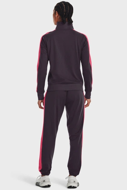 Женский фиолетовый спортивный костюм (кофта, брюки) Tricot Tracksuit Under Armour XL 1365147-541 - изображение 2