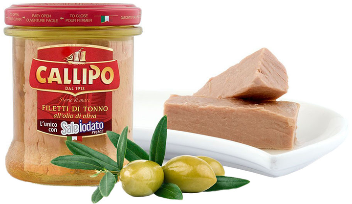 Филе тунца в оливковом масле Callipo 170 г (80747871) – купить в ...