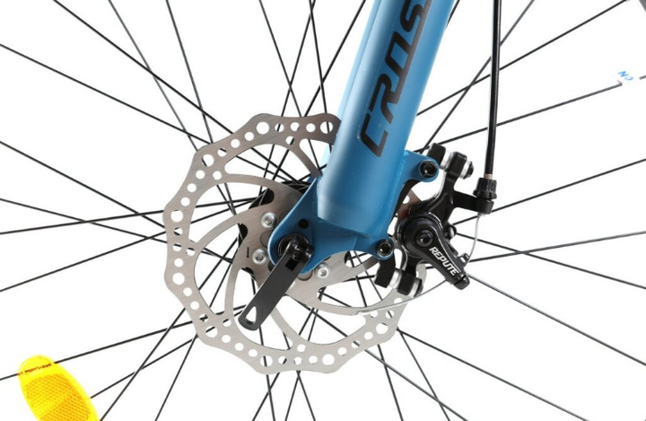 Гірський велосипед 29 дюйми 21 рама Crosser Solo 29"(21s SHIMANO+Hydra) Синій - Фото 3 Гірський велосипед 29 дюйми 21 рама Crosser Solo 29"(21s SHIMANO+Hydra) Синій - зображення 3