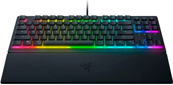 Klawiatura przewodowa Razer Ornata V3 Tenkeyless RGB Mecha-Membrane Switch USB US Black (RZ03-04880100-R3M1) - obraz 2