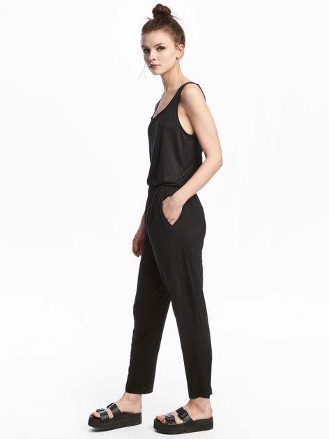 Комбинезон женский H&M XAZ160454BDVQ S Черный (DD8000001855533) 