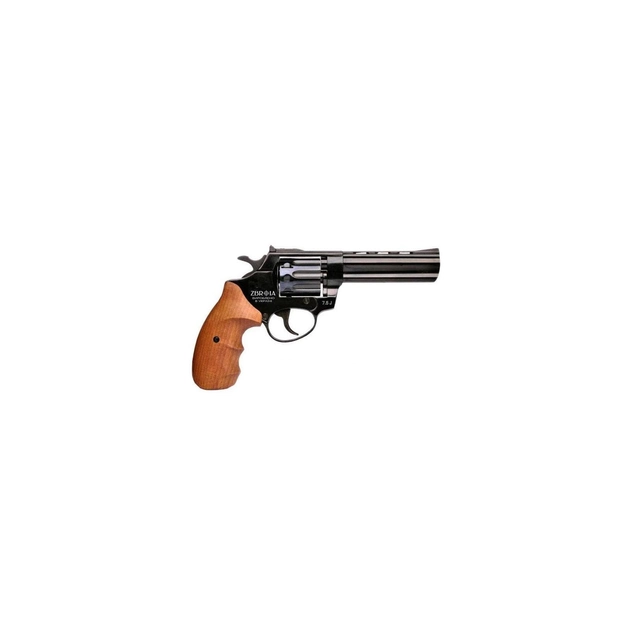 Револьвер под патрон Флобера ZBROIA Profi-4,5' 4 мм черный/бук (3726.00.32) - изображение 2