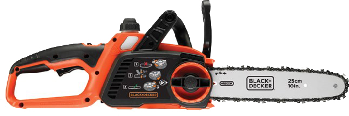 Пила ланцюгова електрична Black+Decker Black, Orange GKC1825L20-QW - зображення 3