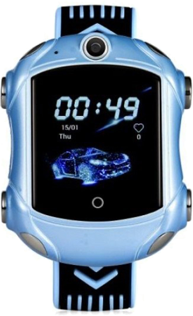 Детские часы-телефон GOGPS ME X01 Blue (X01BL) - изображение 2