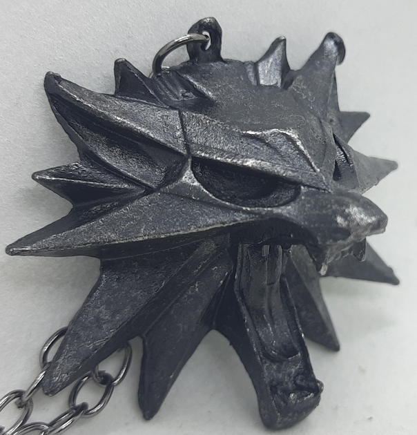 Медальон амулет Ведьмака Волк Геральт Witcher Wolf Necklace от продавца ...