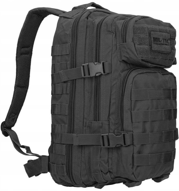 Рюкзак штурмовой 20 литров Assault Black MIL-TEC 14002002 - изображение 1