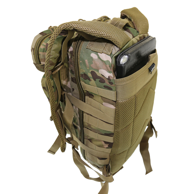 Рюкзак тактический штурмовой 20 литров Multicam MIL-TEC 14002049 - изображение 2